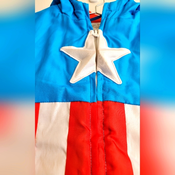 🦋🦋Host Pick🦋🦋 Marvel's Captain America Coat - Picture 3 of 6